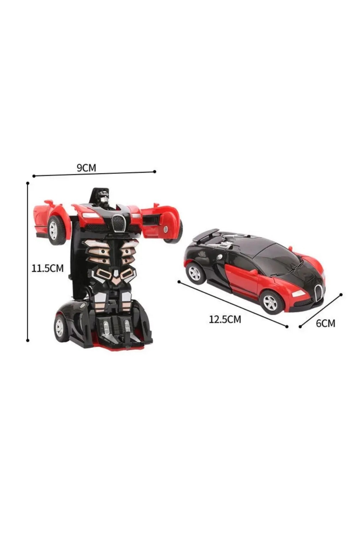 NEWBRENDHOME Eğitici Erkek Çocuk Oyuncak Robota Dönüşen Spor Araba Lamborghini Oyuncak Transformer Robot Araba Kı fotoğrafı 3 (önizleme)