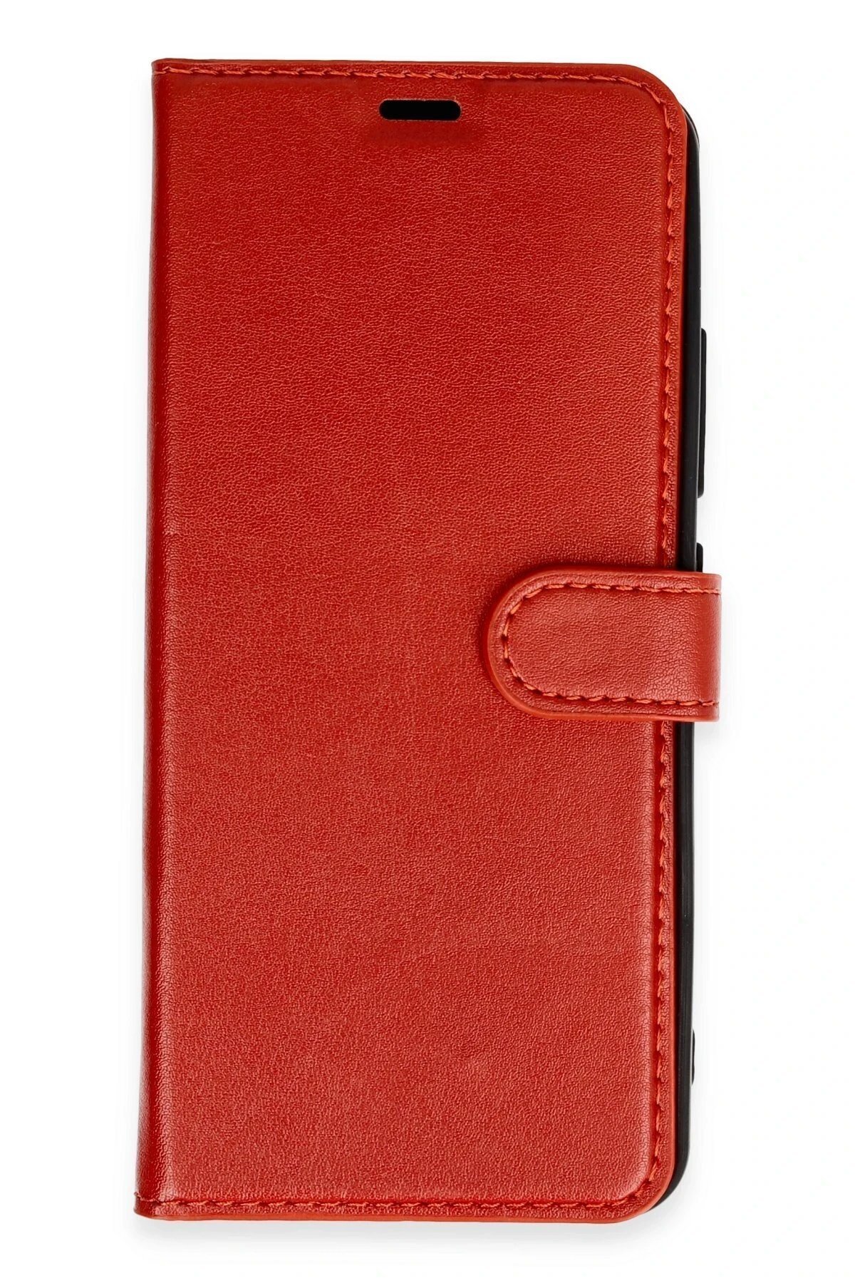 Northcity Tecno Spark Go 2024 Kılıf Trend S Plus Kapaklı Kılıf - Kırmızı-(5796)