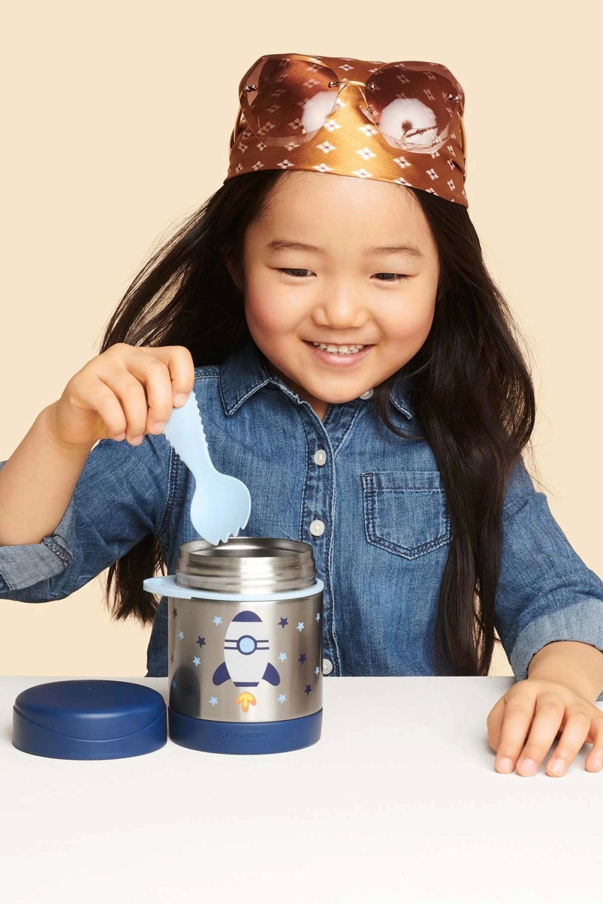 Skip Hop Zoo Paslanmaz Çelik Termos 325 Ml Roket fotoğrafı 5 (önizleme)
