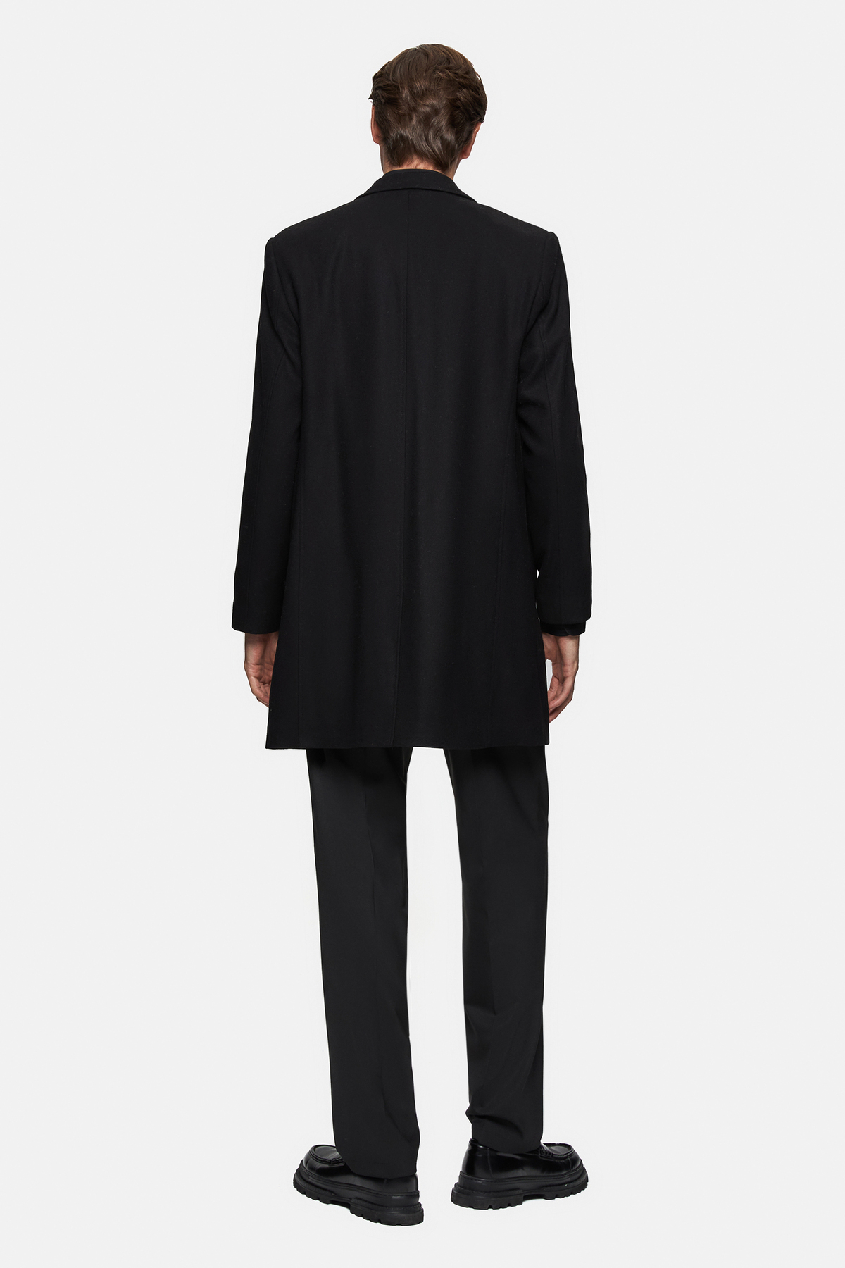 Slim Fit Siyah Palto — مشکی 5TF08MR17853M — تصویر 4 از 5