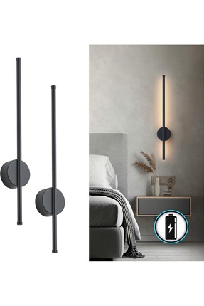 Emg DesiGn Pilli 70cm Tak Çalıştır Duvar Aplik Günışığı (1 ADET)