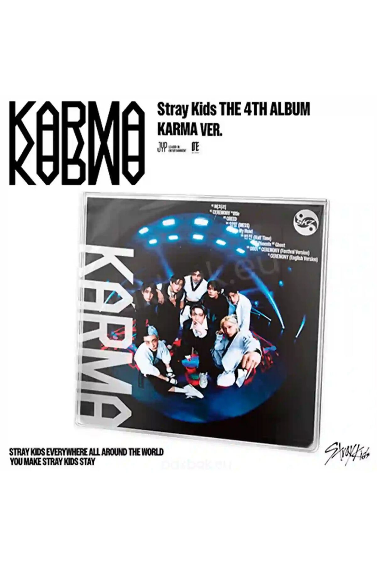 Kpop Dünyasi Stray Kids The 4th Album – KARMA (KARMA Ver