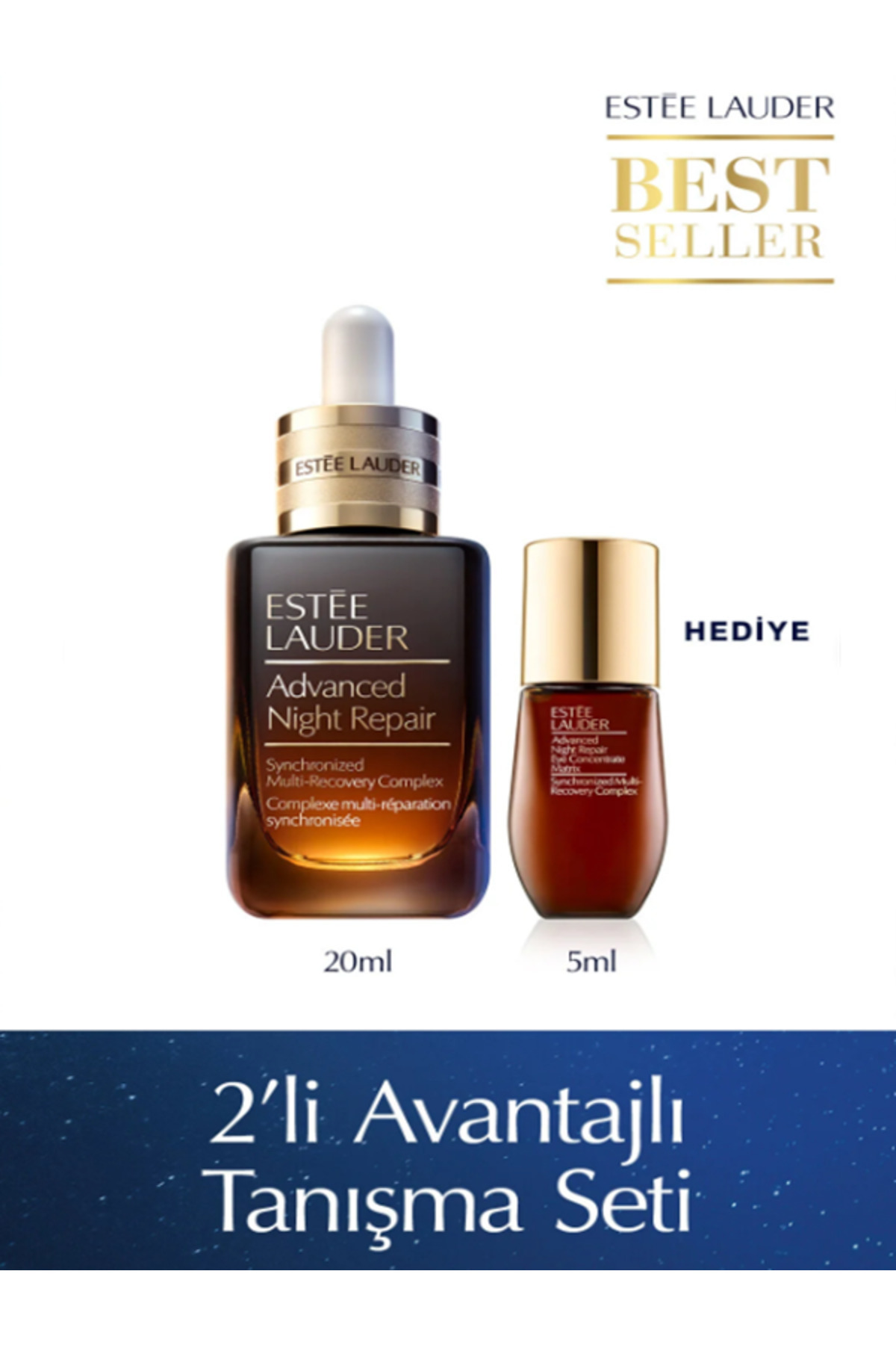 Estee Lauder Advanced Night Repair Cilt Bakım Seti Serum 20 ML Eye