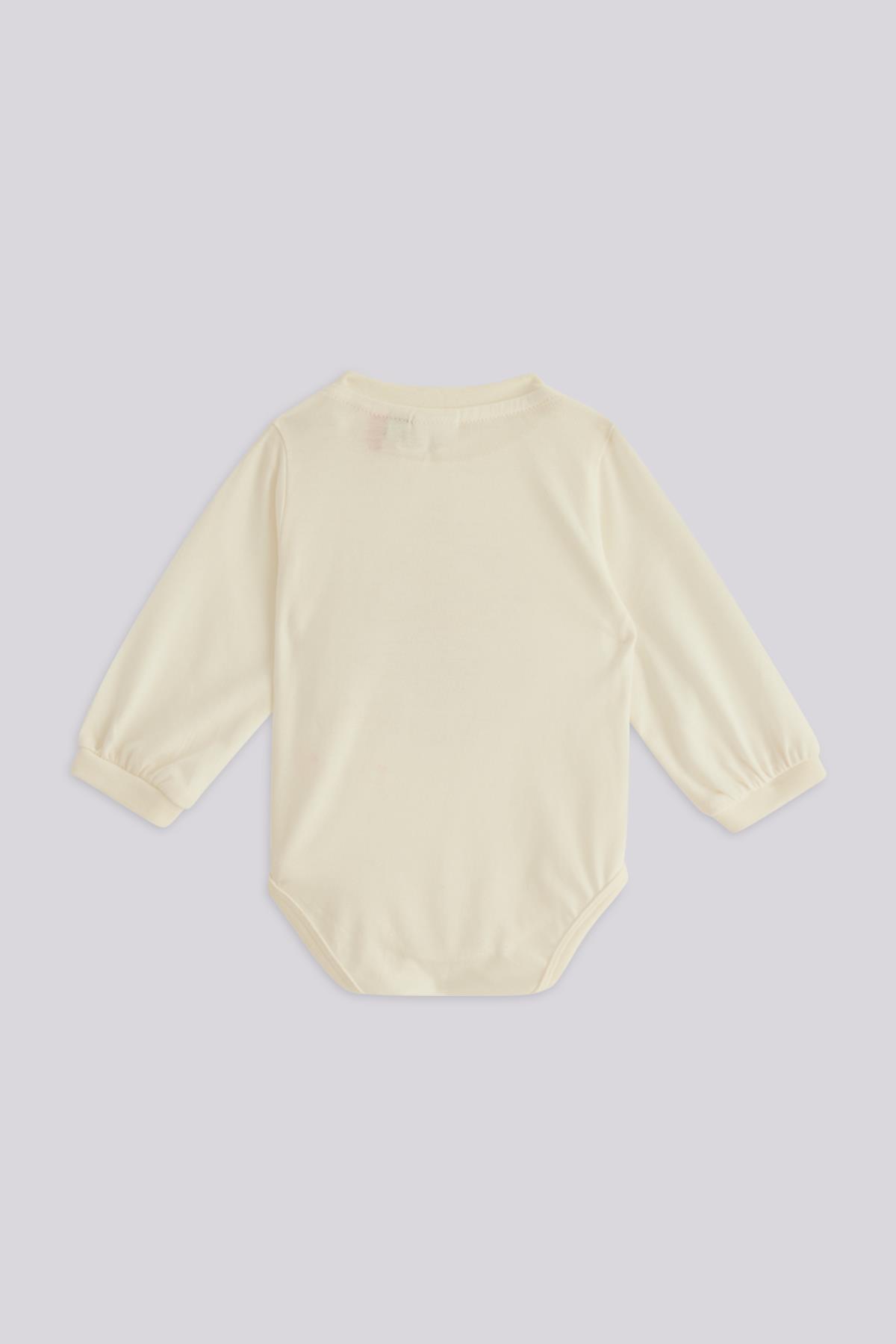 Layette BG Store Kız Bebek Ekru Body fotoğrafı 3 (önizleme)