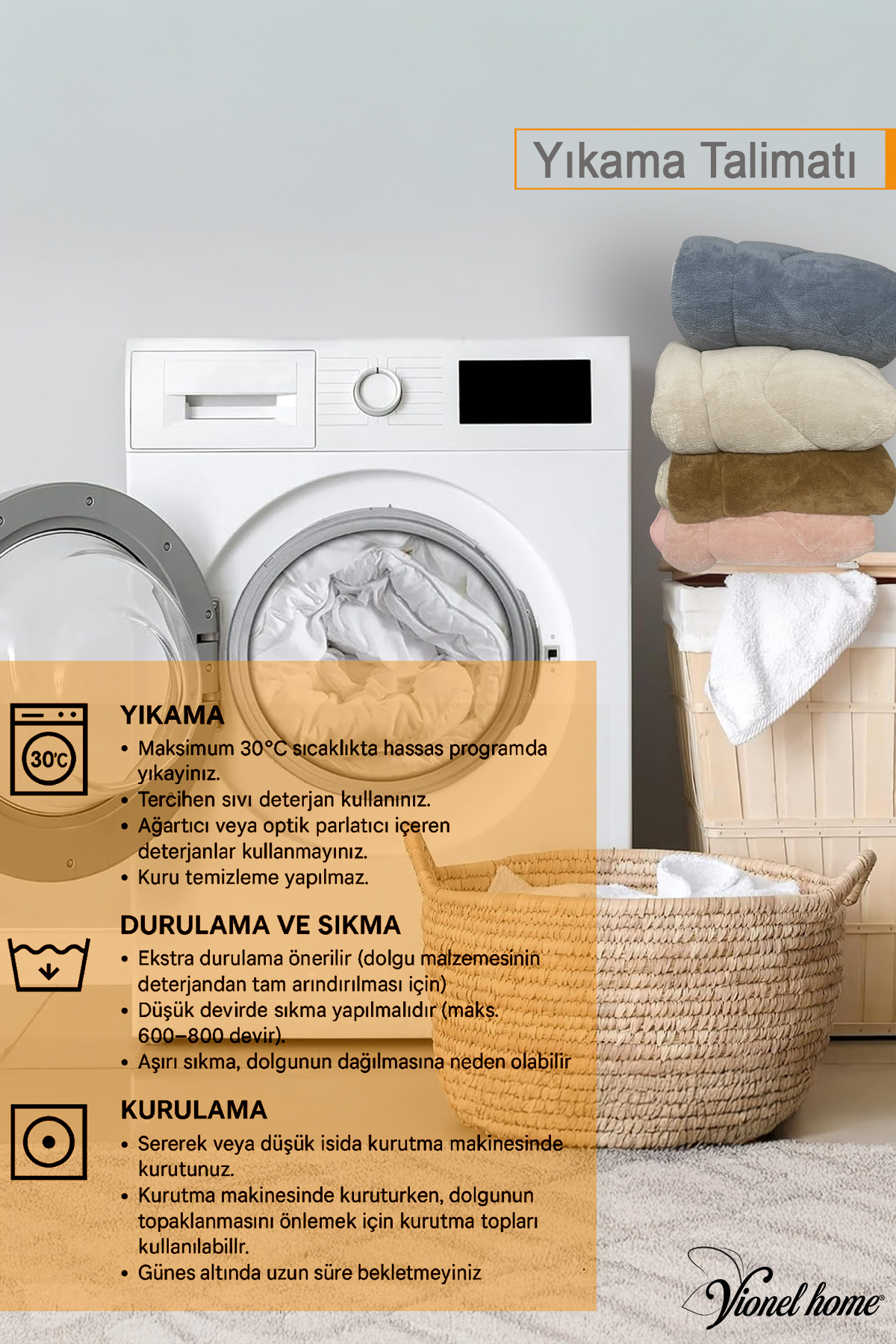 Vionel Home Lüks Welsoft Bebek Yorganı | 100x150 cm | Çift Taraflı Kullanım | Kuzu Tüyü Yumuşaklığı fotoğrafı 4 (önizleme)