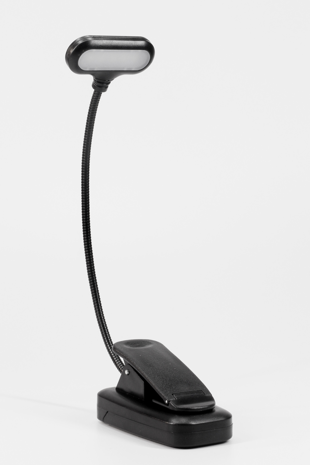 NUBLADO Ledli Klipsli Mini Kitap Okuma Lambası Mandallı Pille Çalışan Işık Masa Lambası Kitap Okuma Işığı