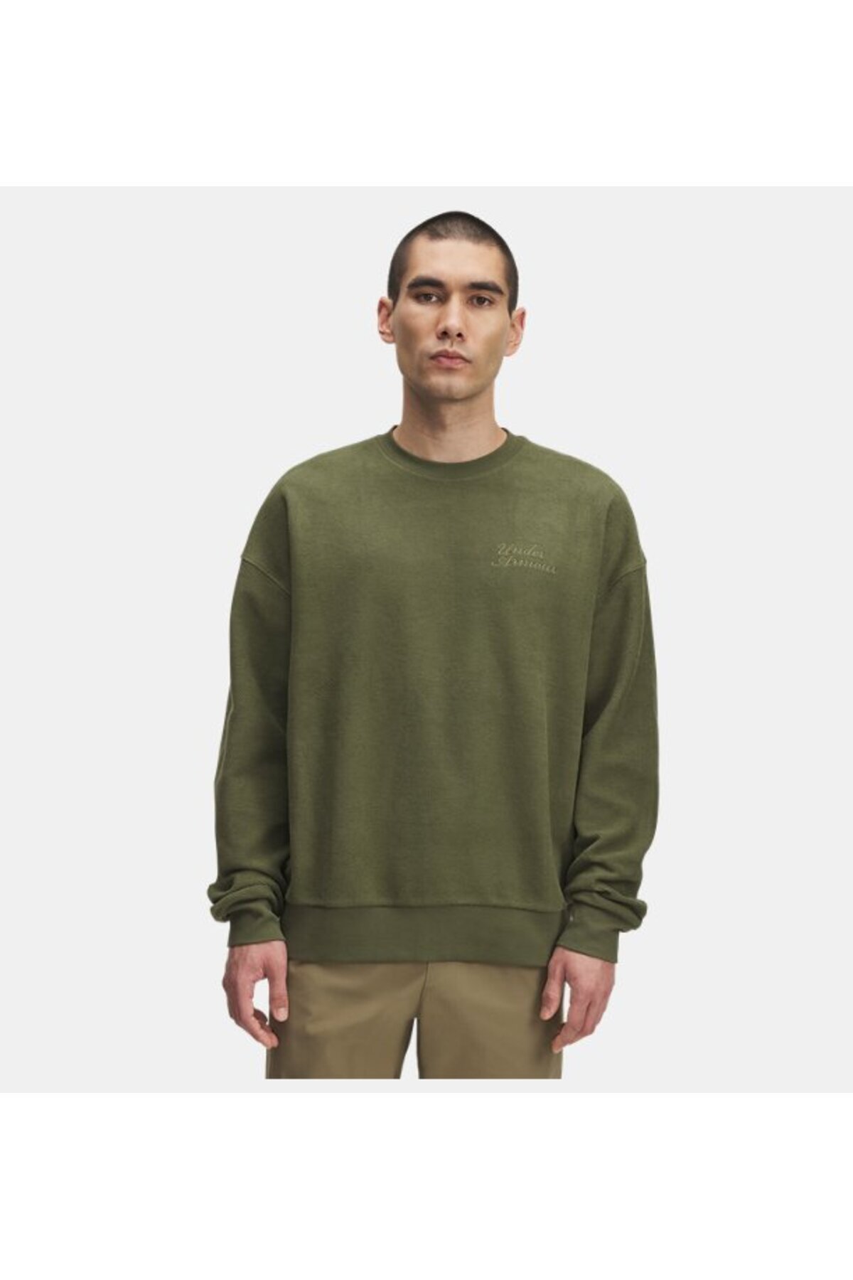 آندر آرمور سویشرت مردانه UA Icon Rev Terry Crew مدل 6003942-390