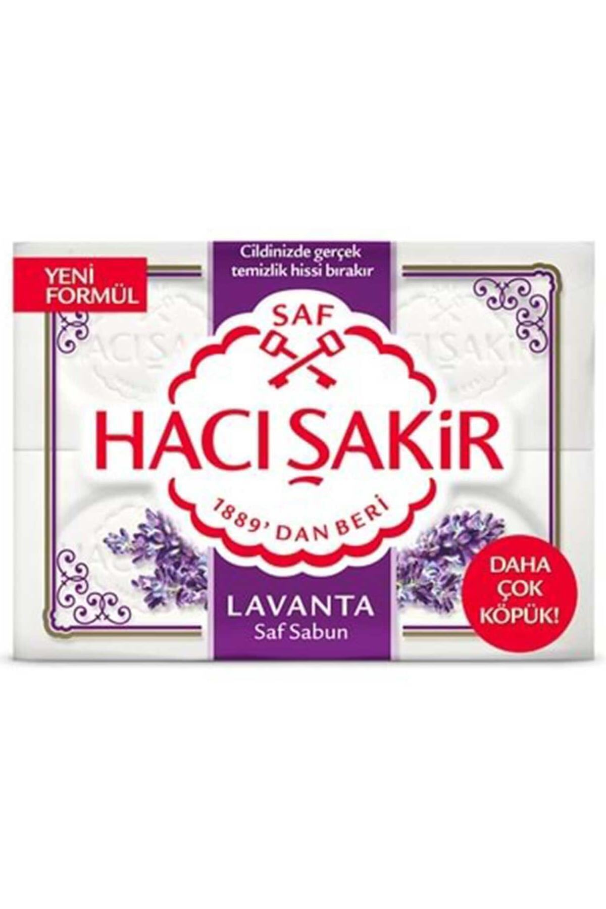 Hacı Şakir Banyo Sabunu 4x150 Gr Lavanta 8718951384330