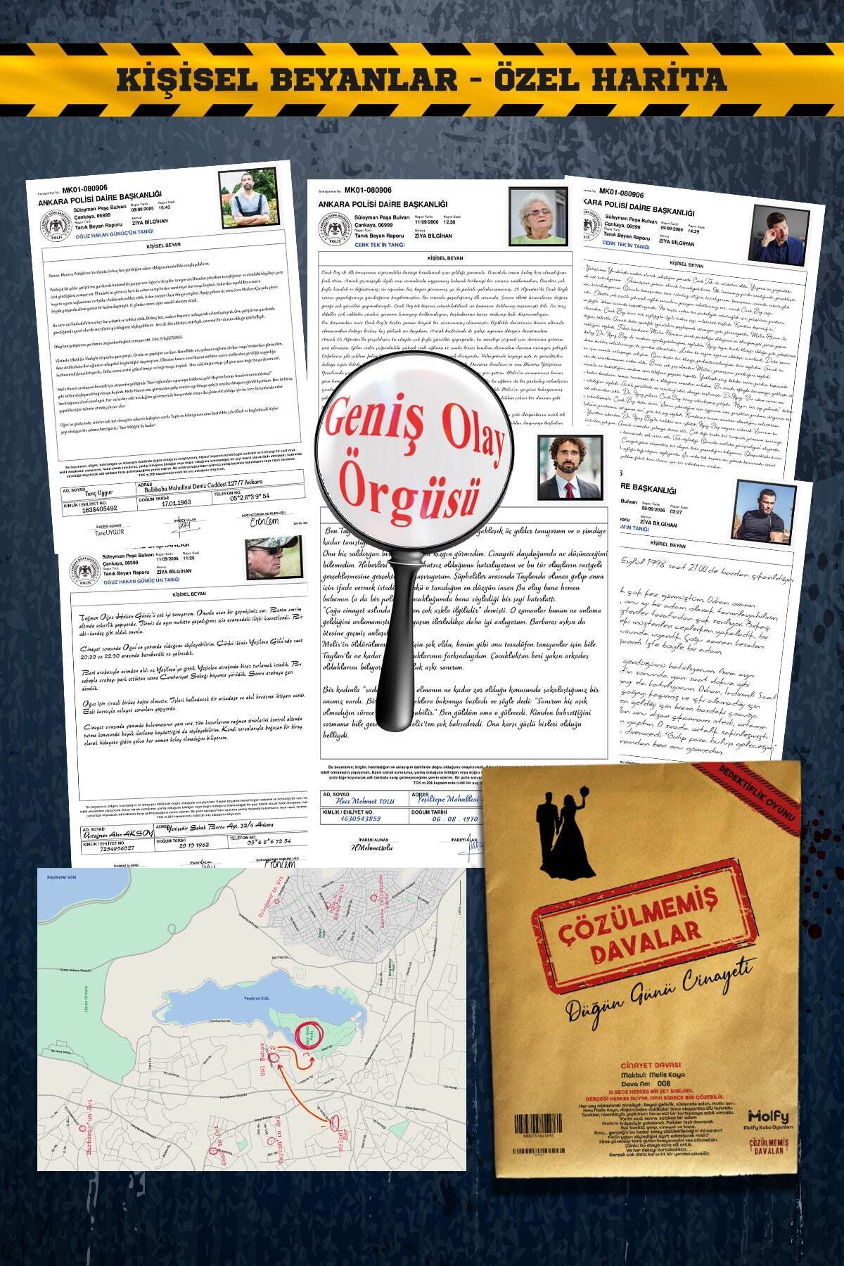 çözülmemiş davalar Düğün Günü Cinayeti Dedektif Oyunu Suçluyu Bulma Dedektiflik Oyunu, Cinayet Çözme Katili Bulma Oyunu fotoğrafı 6 (önizleme)