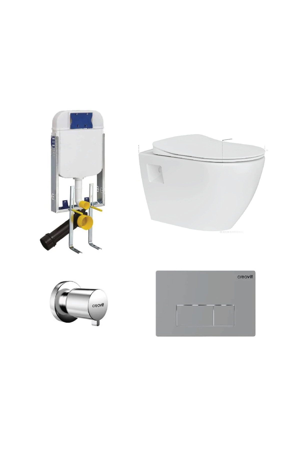 LPD Terra Asma Klozet TP325 Kanallı