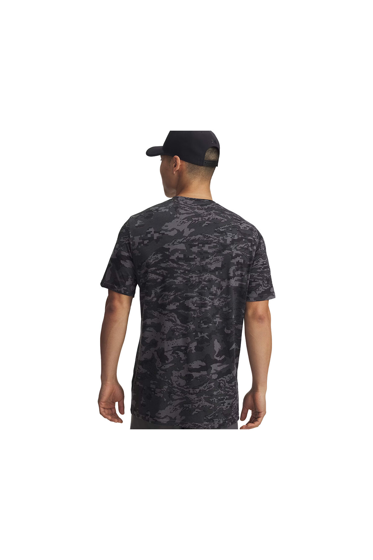 آندر آرمور تی‌شرت مردانه UA ABC Camo SS کد 1357727-026 خاکستری