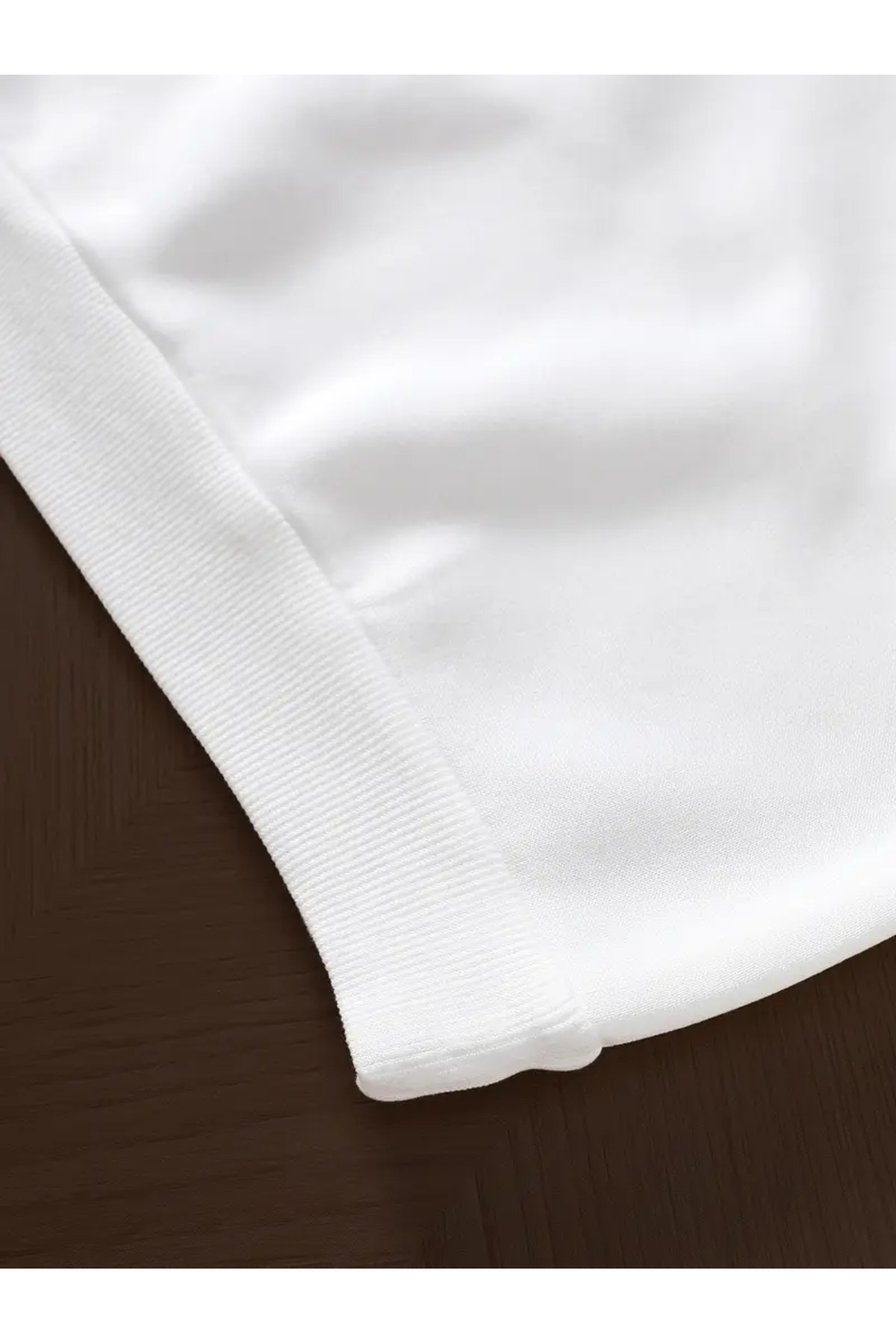 LOUİSA Kız Çocuk Beyaz Kapşonlu Aloha Palmiye Baskılı Sweatshirt fotoğrafı 4 (önizleme)