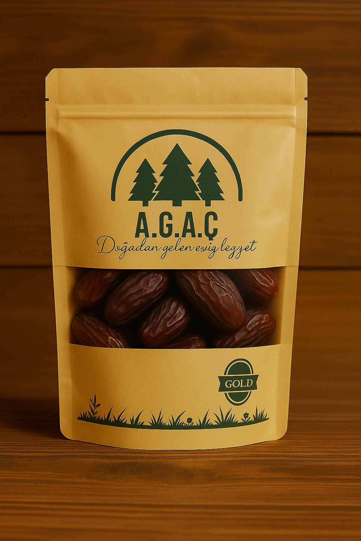 AGAÇ GOLD Medine Hurması JUMBO Boy 500 gr Katkısız, Şifalı