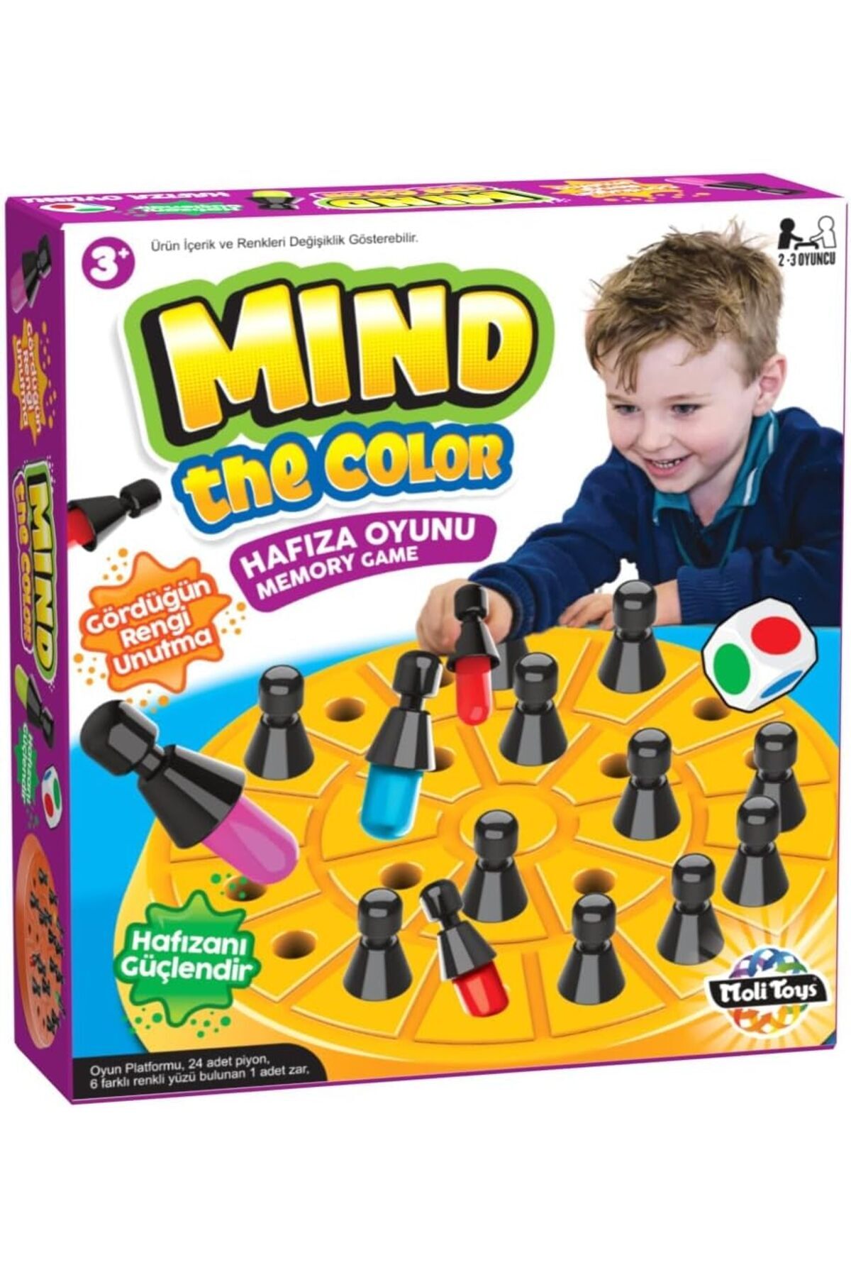 STOREMAX The Hafıza Renkli Satranç Oyunu Hafıza Geliştirme Renk Hatırlama Oyunu Memory Chess 1185222