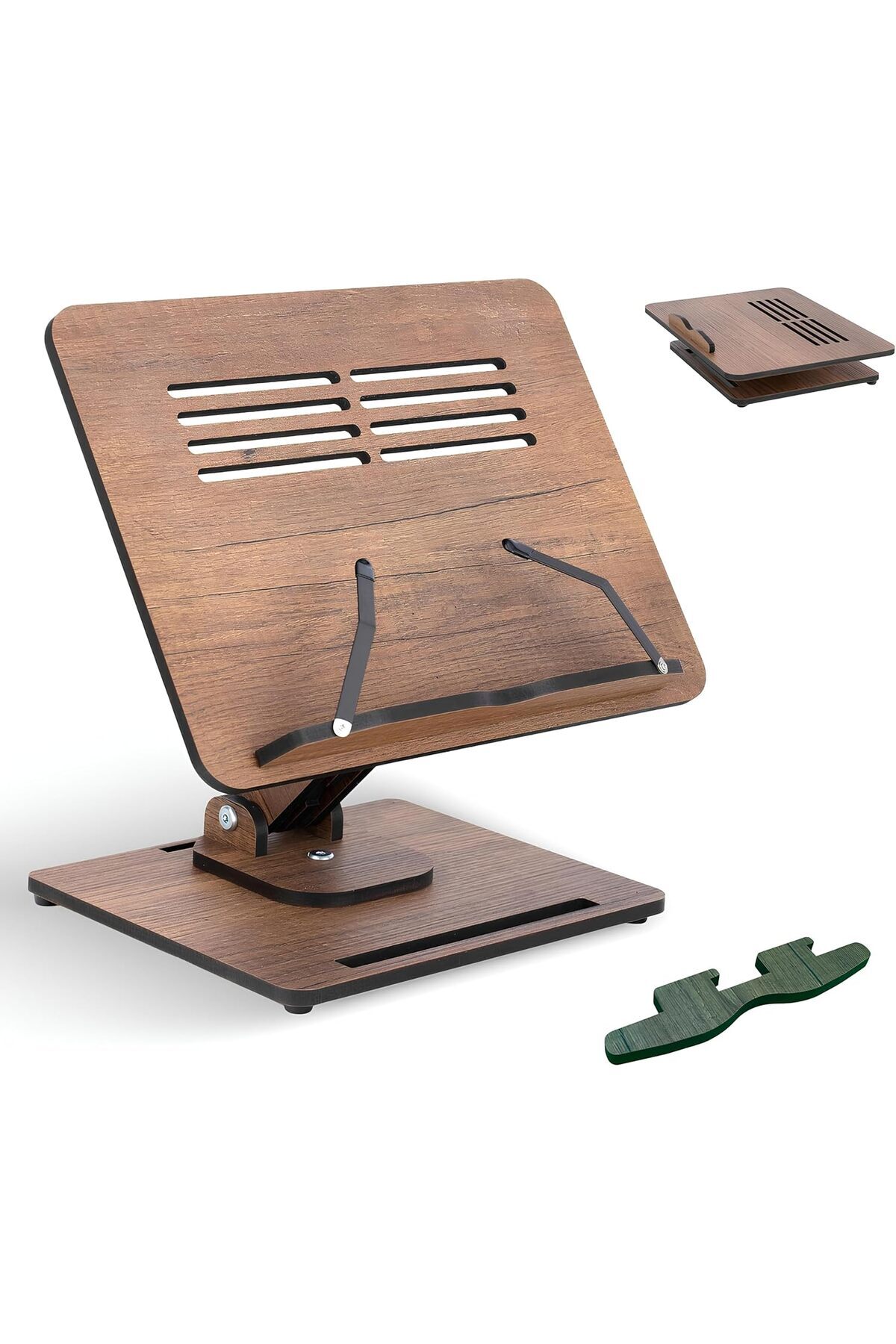 STOREMAX - DYKOS Yükseklik Ayarlanabilir Katlanabilir 360º Dönebilen Kitap Okuma ve Laptop 1185222