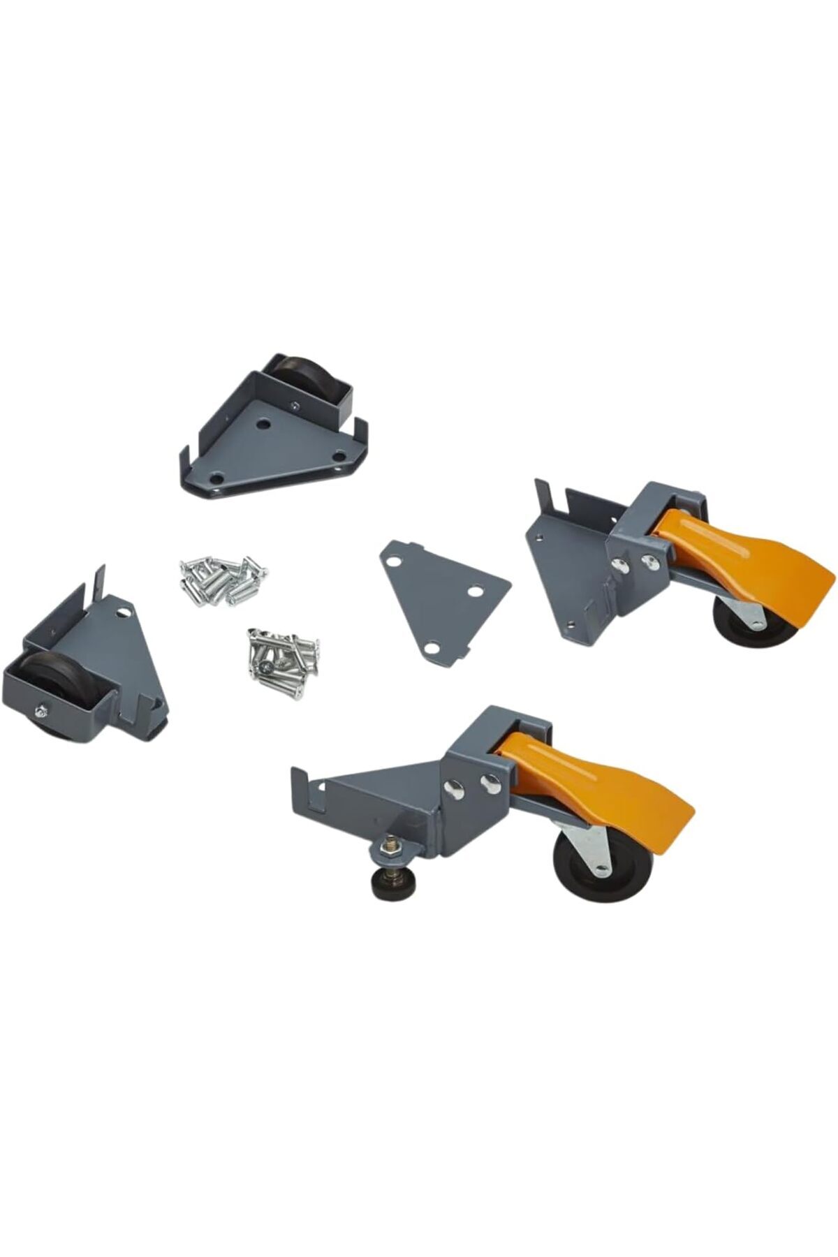 STOREMAX Portamate PM-1100 mobil temel kit, sağlam, evrensel, ayarlanabilir, ayarlanabilir rulo seti, ekipman