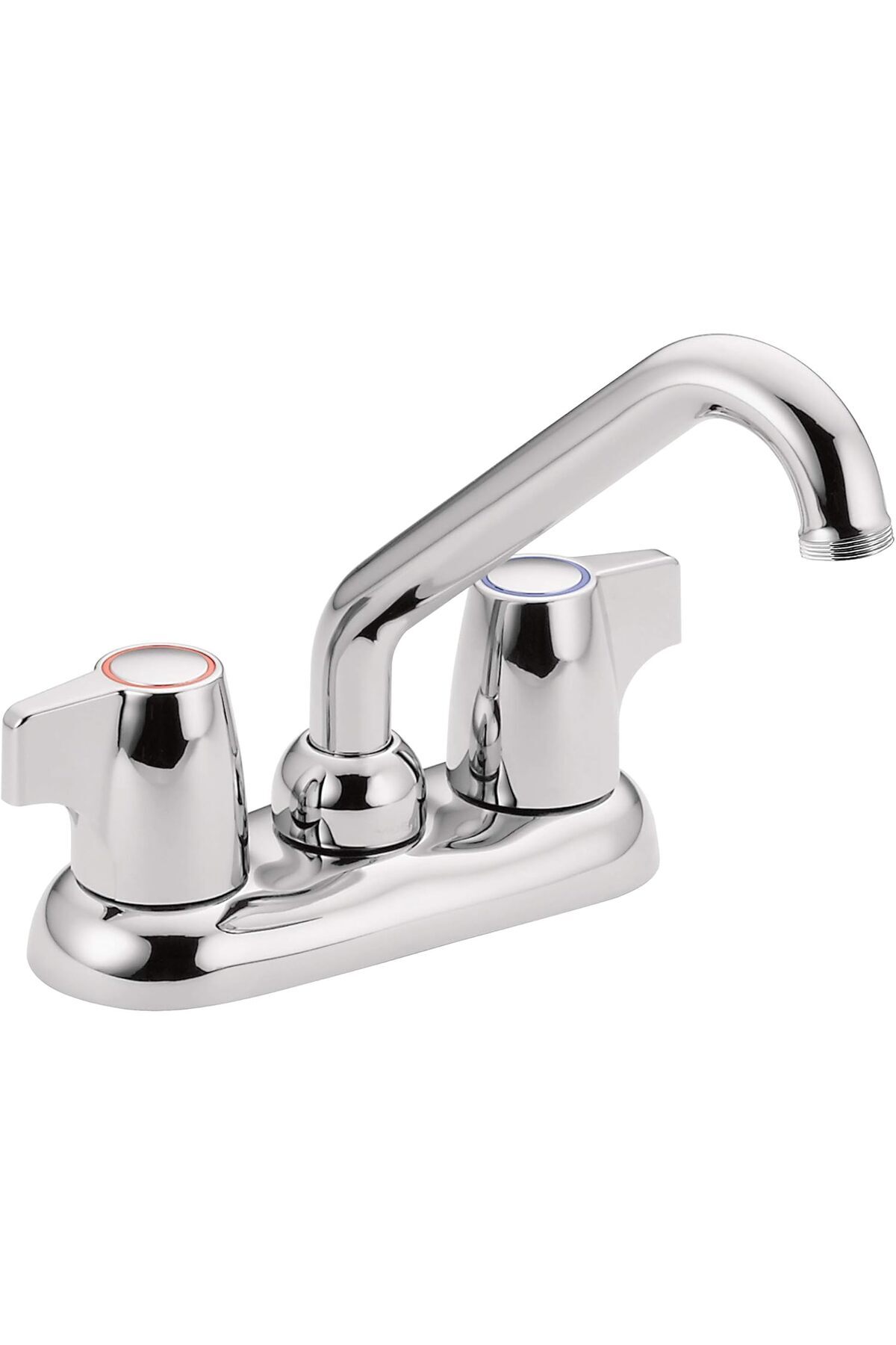 STOREMAX 74998 Chateau İki Saplı 4 İnç Yardımcı Programı veya Çamaşır Lavabo Bataryası, Krom 978262