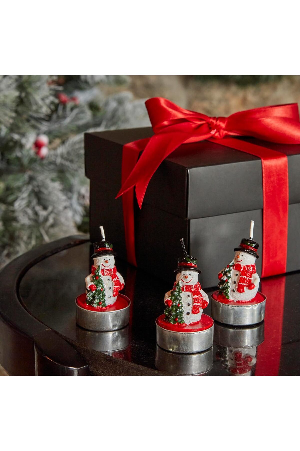 STOREMAX New Yılbaşı 3'lü Tealight Mum 1190698