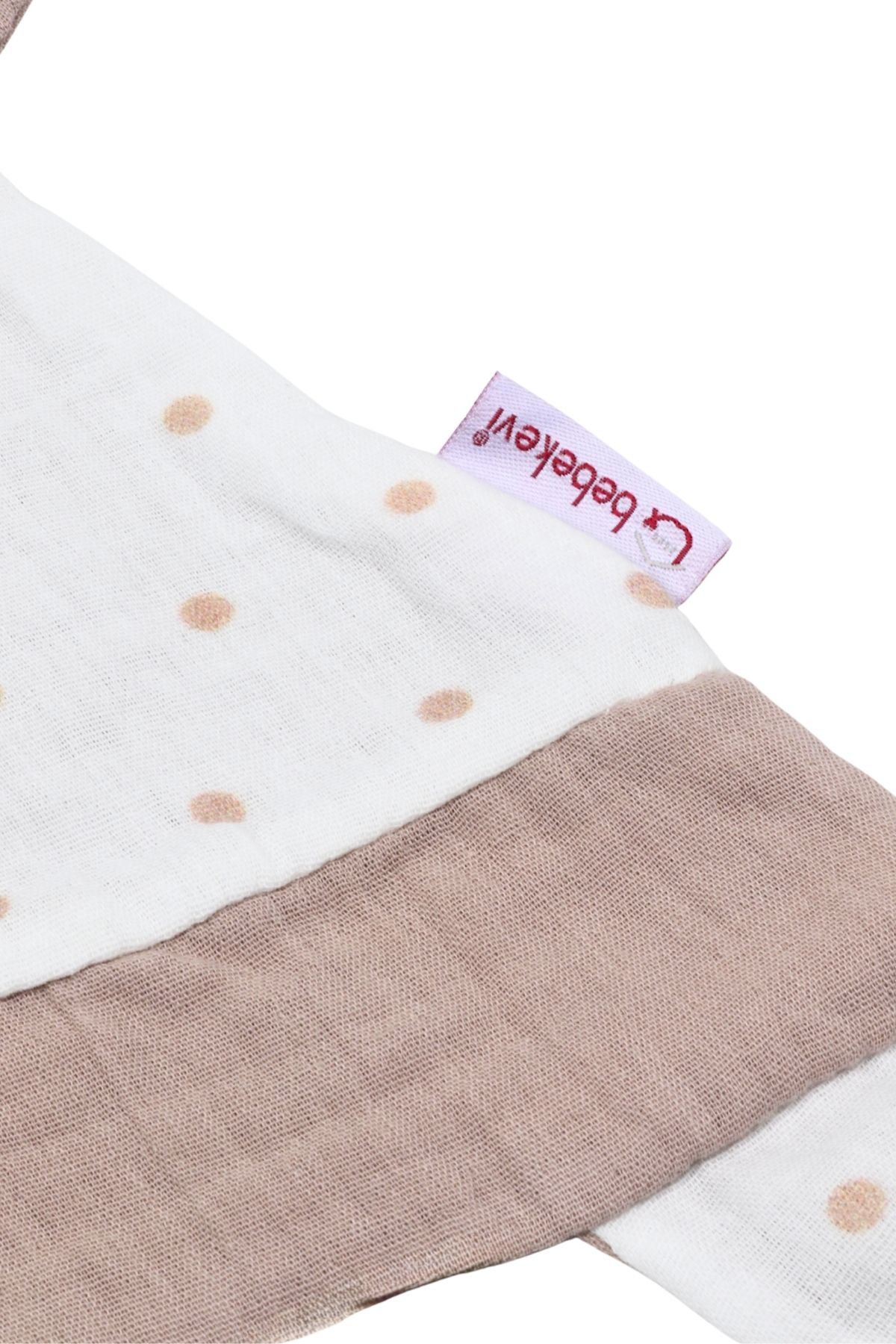 Bebekevi Diş Kaşıyıcılı %100 Pamuk Müslin Uyku Arkadaşı fotoğrafı 7 (önizleme)