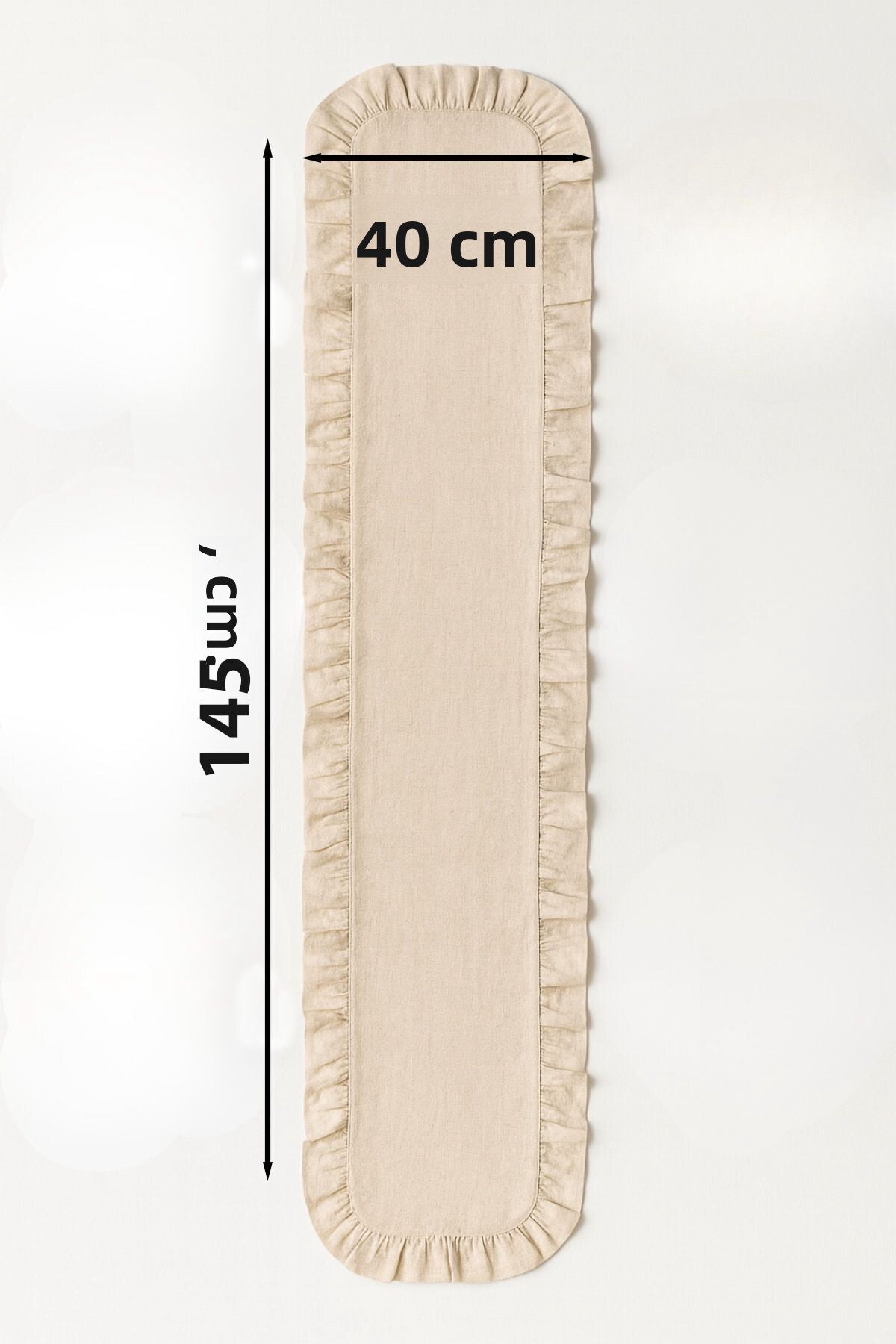 طقم مفرش طاولة مكشكش ومفارش أطباق - طقم مفارش طاول...