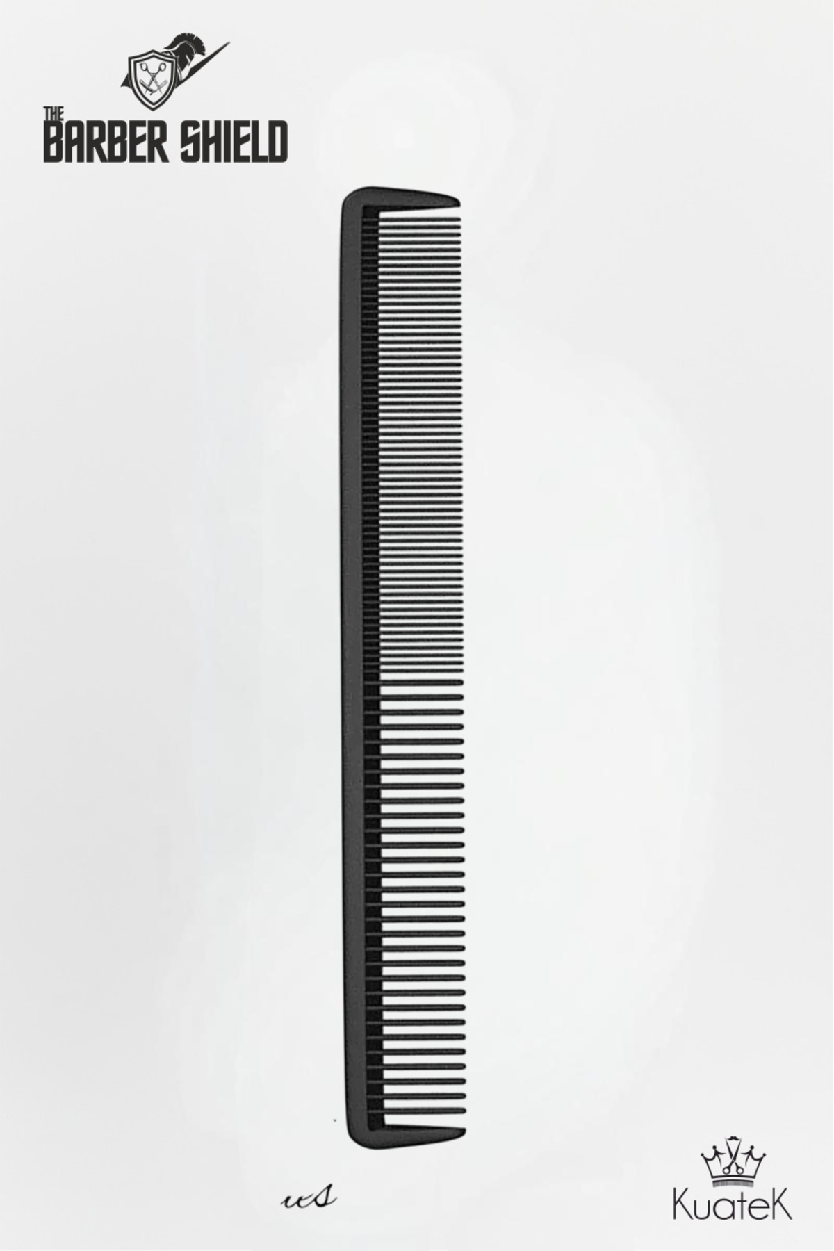 TB Shield Tarak Berber Tarağı Karbon Tarak Clipper Comb Barber Comb Berber Tarağı Siyah Tarak Dayanıklı Tarak