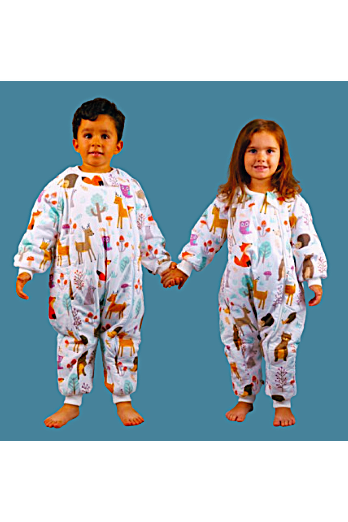 Happystore Kalın Uyku Tulumu Kışlık 2,5 Tog Kız Ve Erkek Çocuk Bebek Sevimli Hayvanlar Uyku Tulumu fotoğrafı 5 (önizleme)
