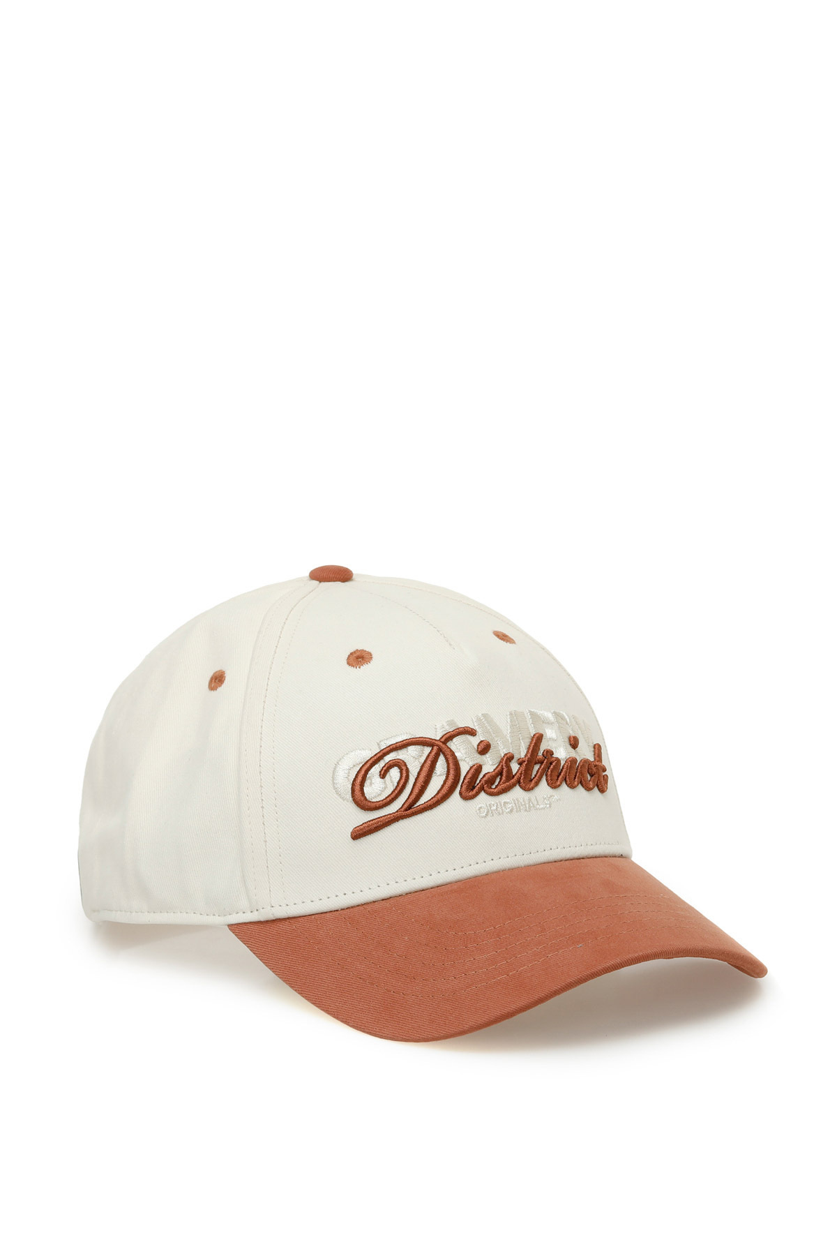 جک اند جونز کلاه قرمز مردانه JACBASE DISTRICT CAP