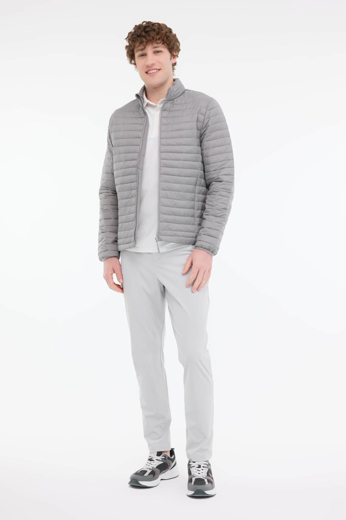 lumberjack-Ml PERRY 1SN21 Coat 4Pr Erkek Gri Mont 101813690 3