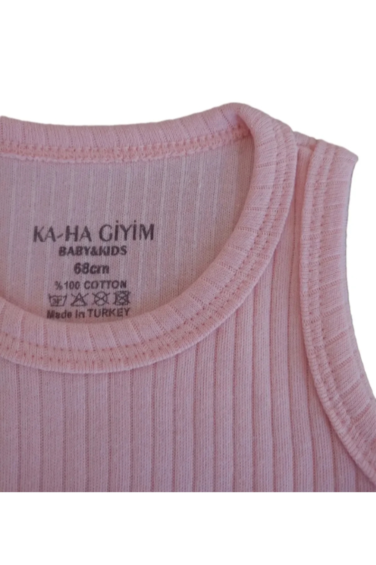 KA-HA Giyim %100 Pamuklu 4'lü Çıtçıtlı Bebek Body Zıbın / Pamuklu Bebek Atlet / Bebek Çıtçıtlı Badi / Organik fotoğrafı 4 (önizleme)