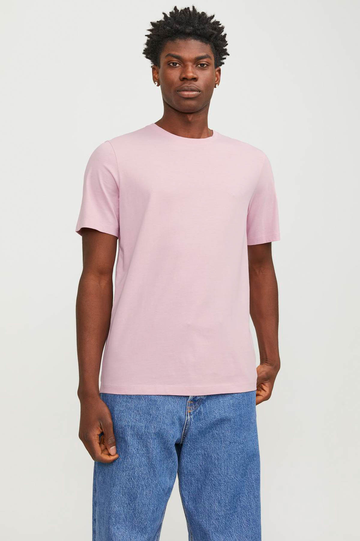 جک اند جونز تی شرت آستین کوتاه مردانه JJEORGANIC BASIC TEE SS