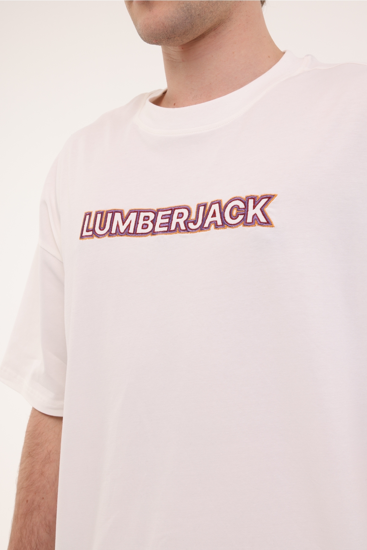 تی شرت مردانه راسته آستین کوتاه | لامبرجک Lumberjack ML FRANCO 11FF17 5FX - تصویر 4