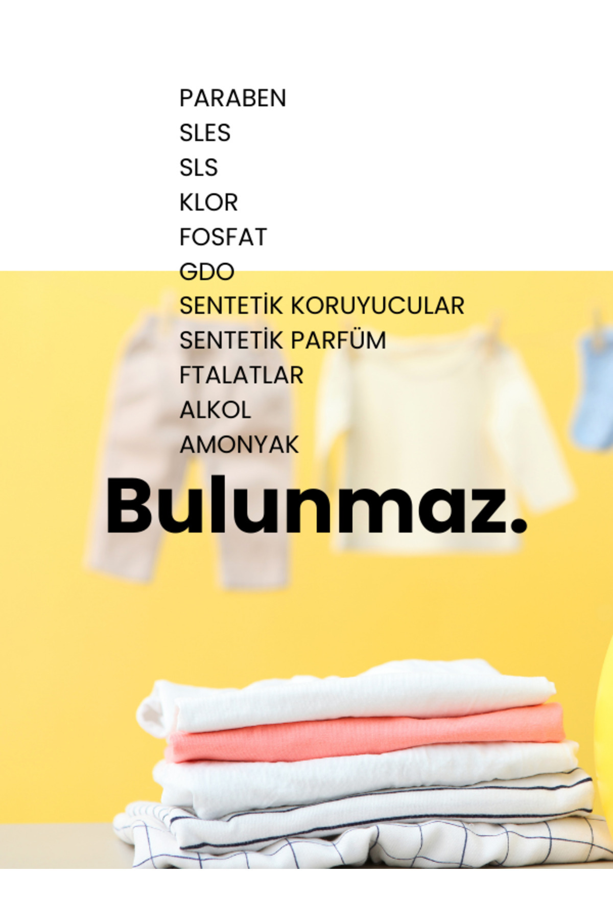 L'atuva %100 Doğal Bebek Çamaşır Deterjanı Kendinden Yumuşatıcılı 1000 ml fotoğrafı 2 (önizleme)