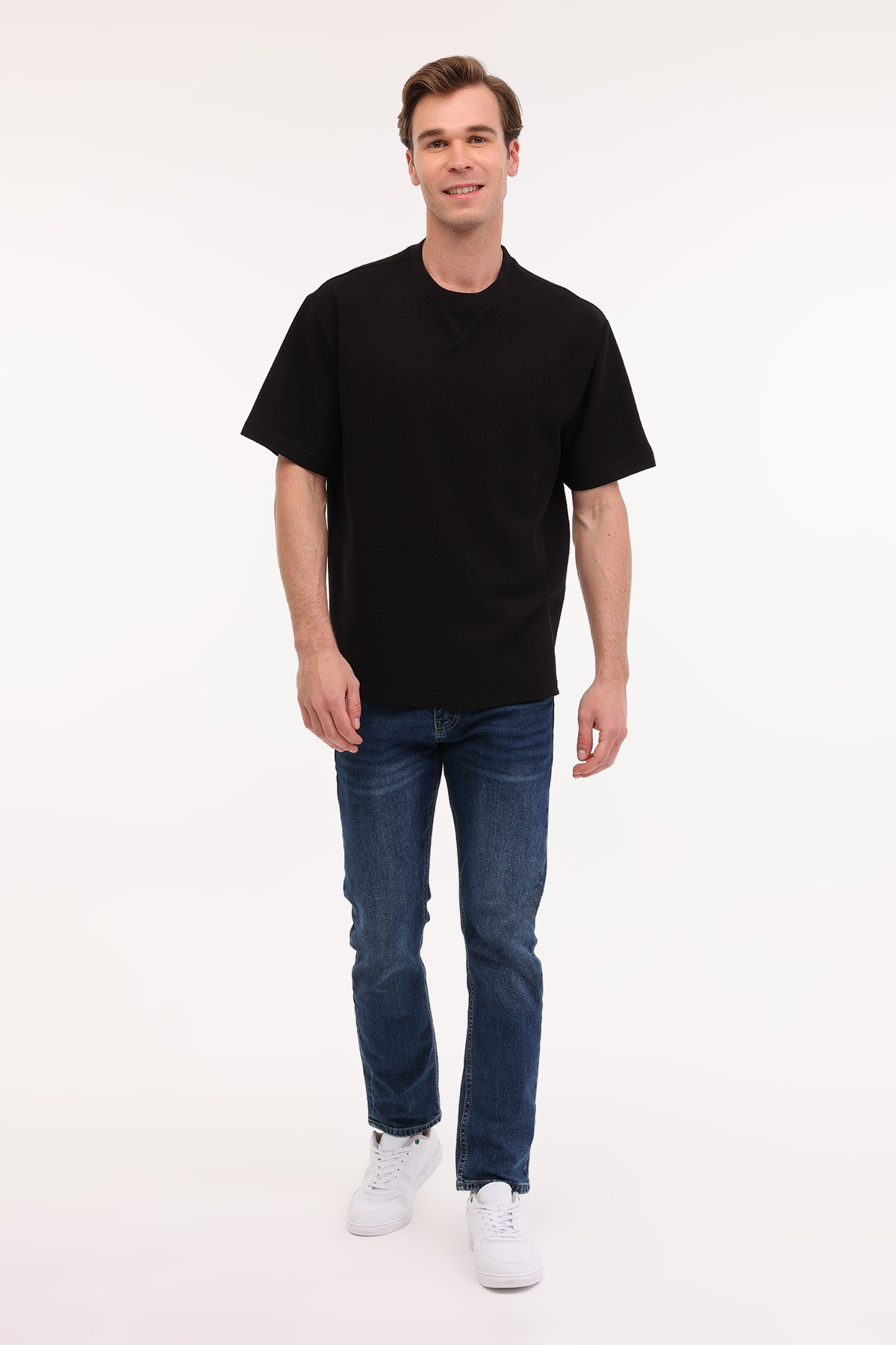 تی شرت مردانه راسته آستین کوتاه | لامبرجک Lumberjack ML NECK 11BS60 5FX - تصویر 3