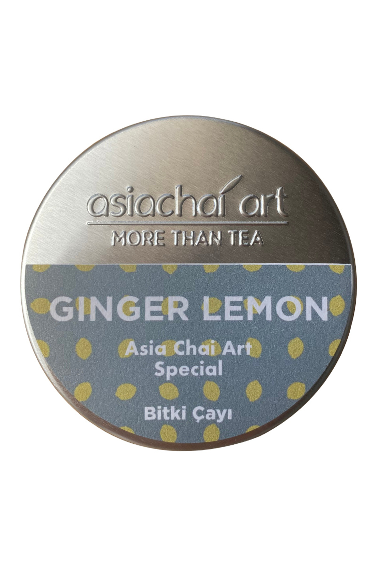 Asia Chai Art Ginger Lemon Teneke Kutu 20 GR