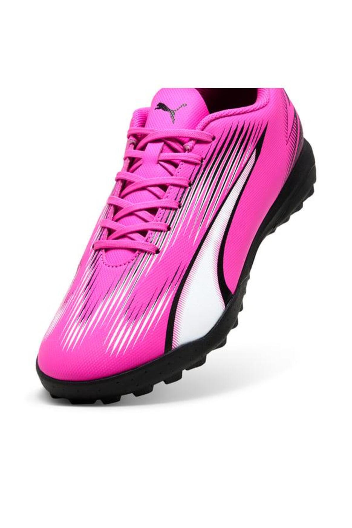 Puma ULTRA PLAY TT-POISON PINK-PUMA WHITE-BLACK UNISEX HALI SAHA görsel 3
