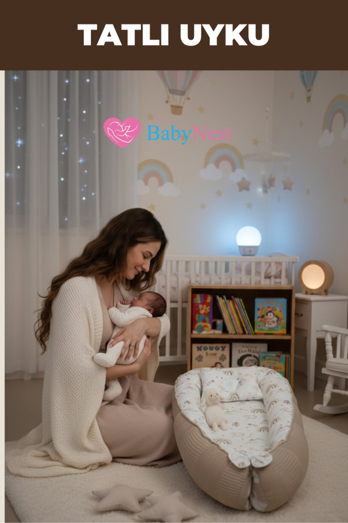 Babynest Yatak Ve Ortopedik Yastık Pike Kumaş Ve Pamuk Kumaş Gökkuşağı fotoğrafı 6 (önizleme)