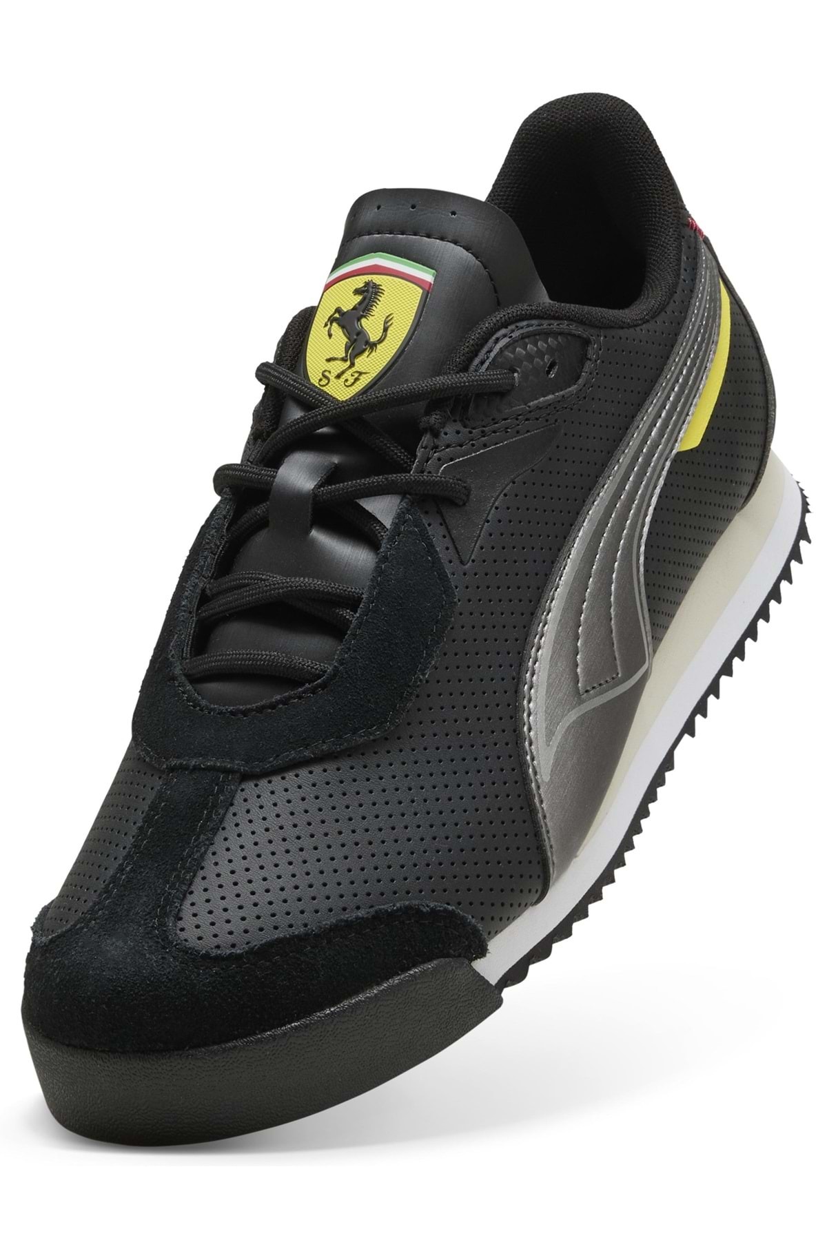 Puma Sf Roma S Series Ferrari 308909 Erkek Spor Ayakkabı SİYAH görsel 4