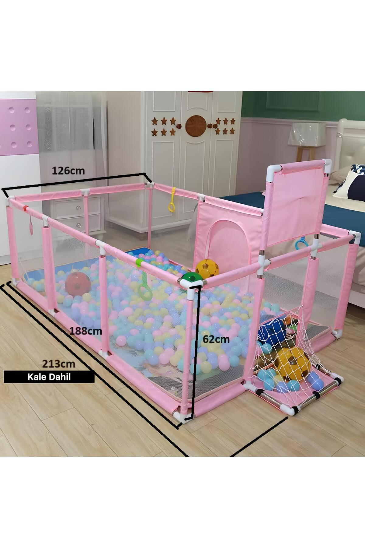 Lazım Shop Çocuk Oyun Parkı Futbol Sahası Yürüme Öğrenme Çiti Yüksek Korumalı Basketbol Potalı fotoğrafı 2 (önizleme)