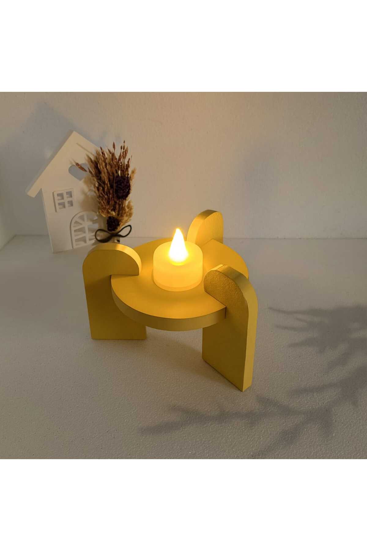 Concrete Tealight Candle Stand