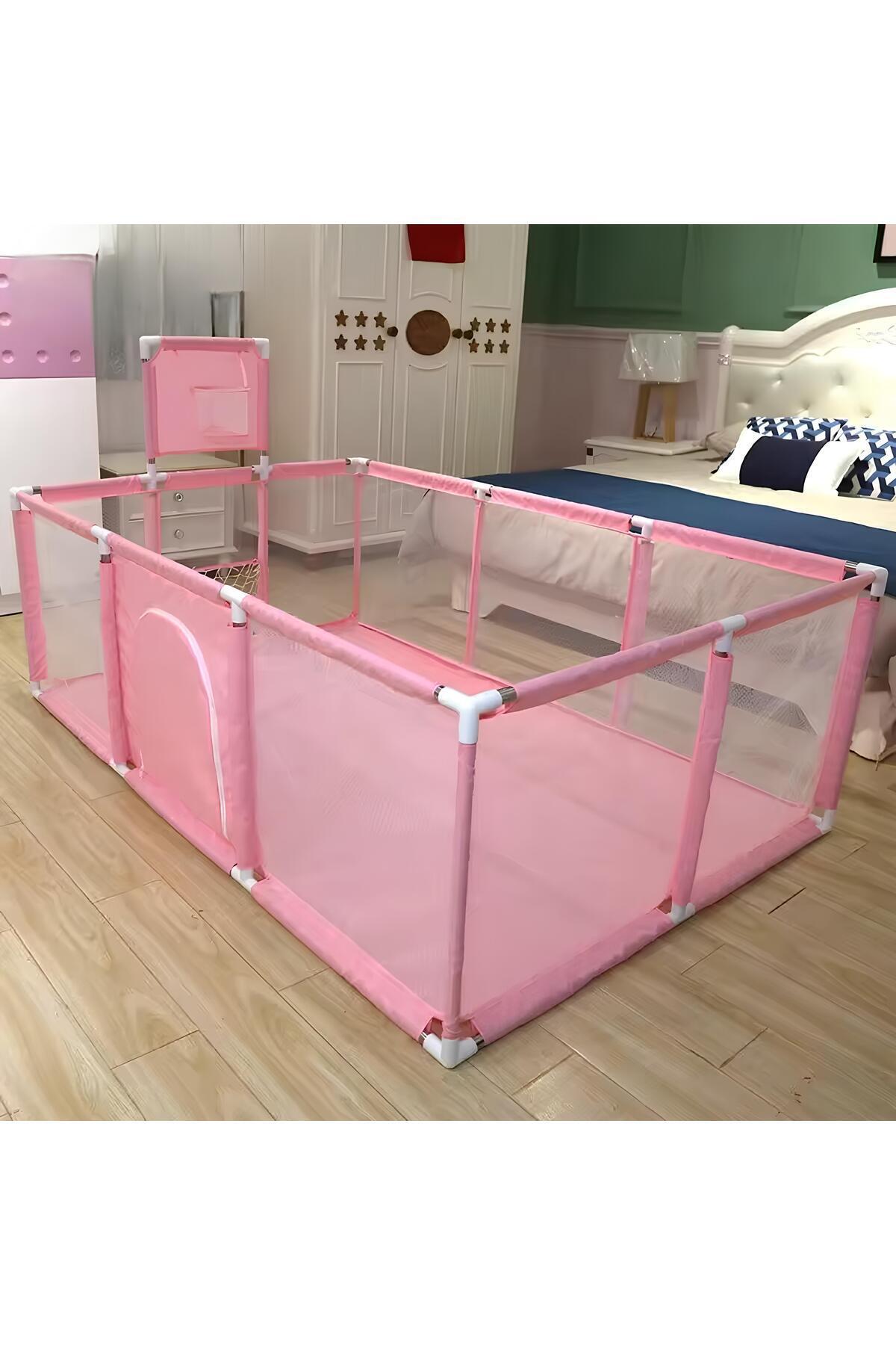 Lazım Shop Çocuk Oyun Parkı Futbol Sahası Yürüme Öğrenme Çiti Yüksek Korumalı Basketbol Potalı fotoğrafı 4 (önizleme)