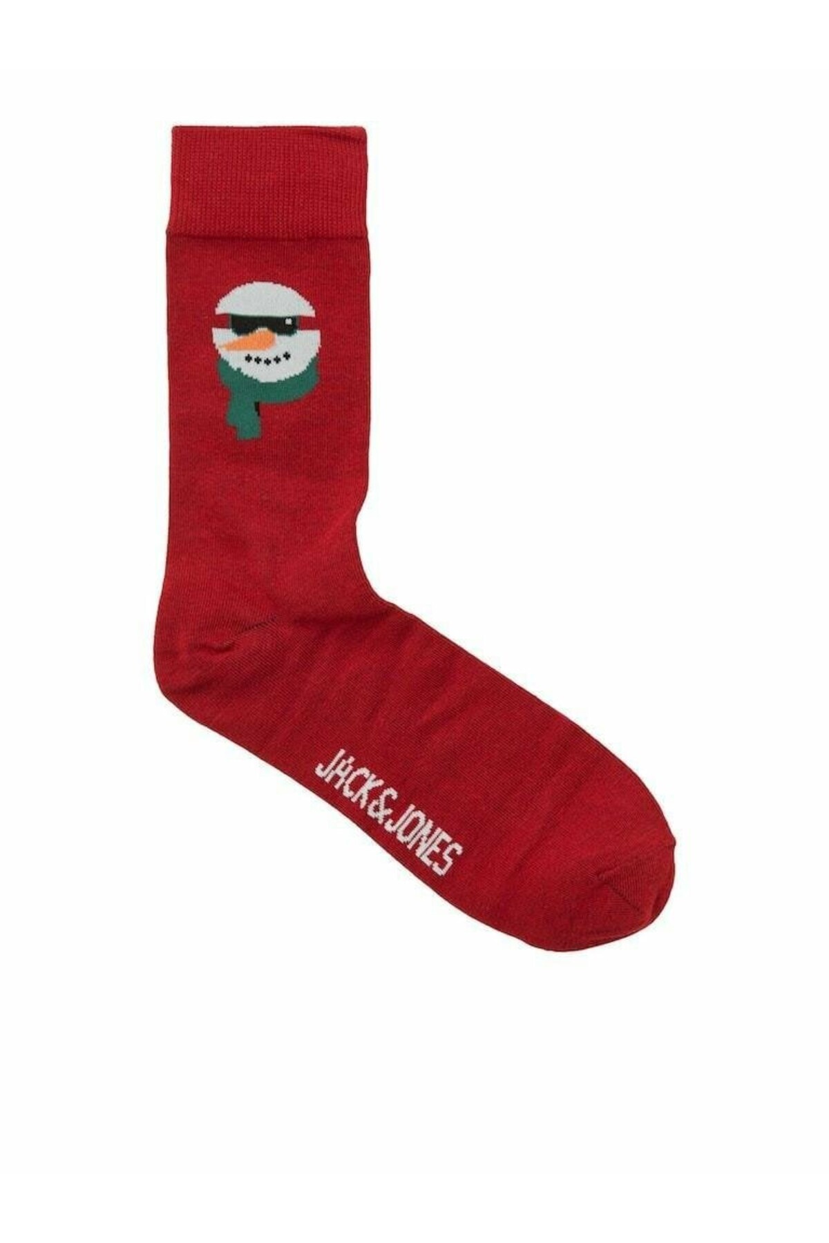 جوراب مردانه طرح دار | جک اند جونز Jack & Jones 12246163-Rio Red - تصویر 5
