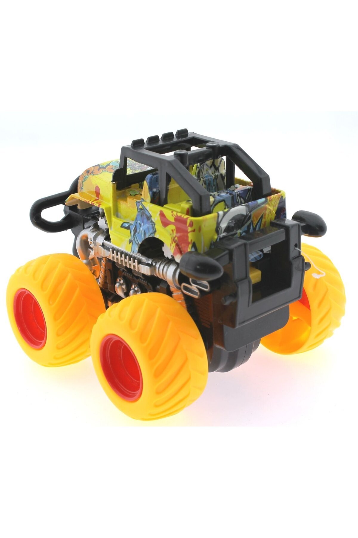 SPOR35 Eğitici Oyuncaklar Die Cast Off Road Dev Sarı Teker Araba Kız Erkek Çocuk Oyuncak Eğitici Oyuncaklar fotoğrafı 5 (önizleme)