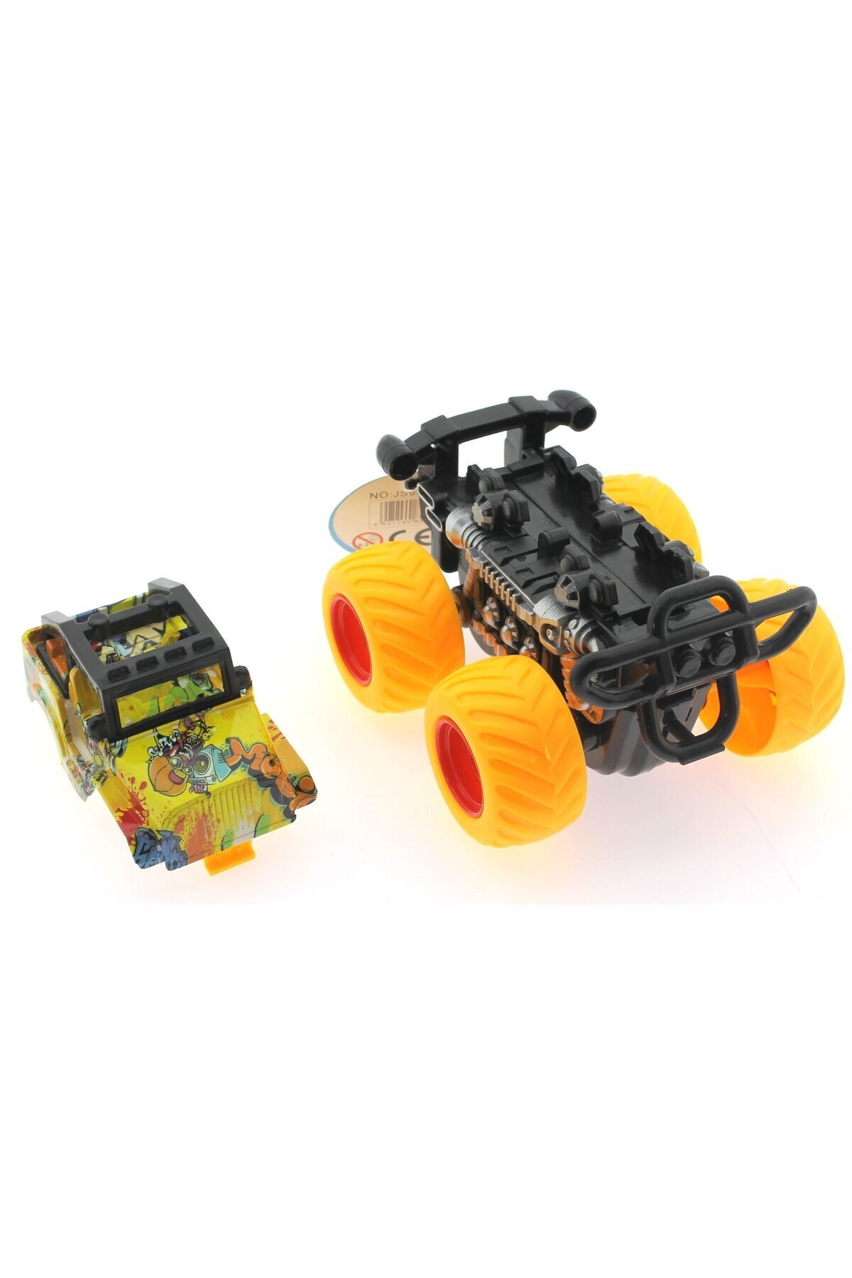 SPOR35 Eğitici Oyuncaklar Die Cast Off Road Dev Sarı Teker Araba Kız Erkek Çocuk Oyuncak Eğitici Oyuncaklar fotoğrafı 3 (önizleme)