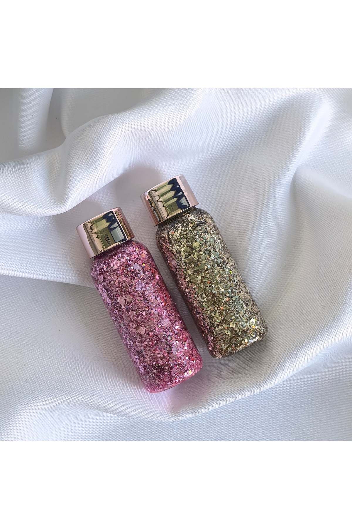 Lesvip's 2 adet Jel formlu Face and body glitter pırıltılı sim