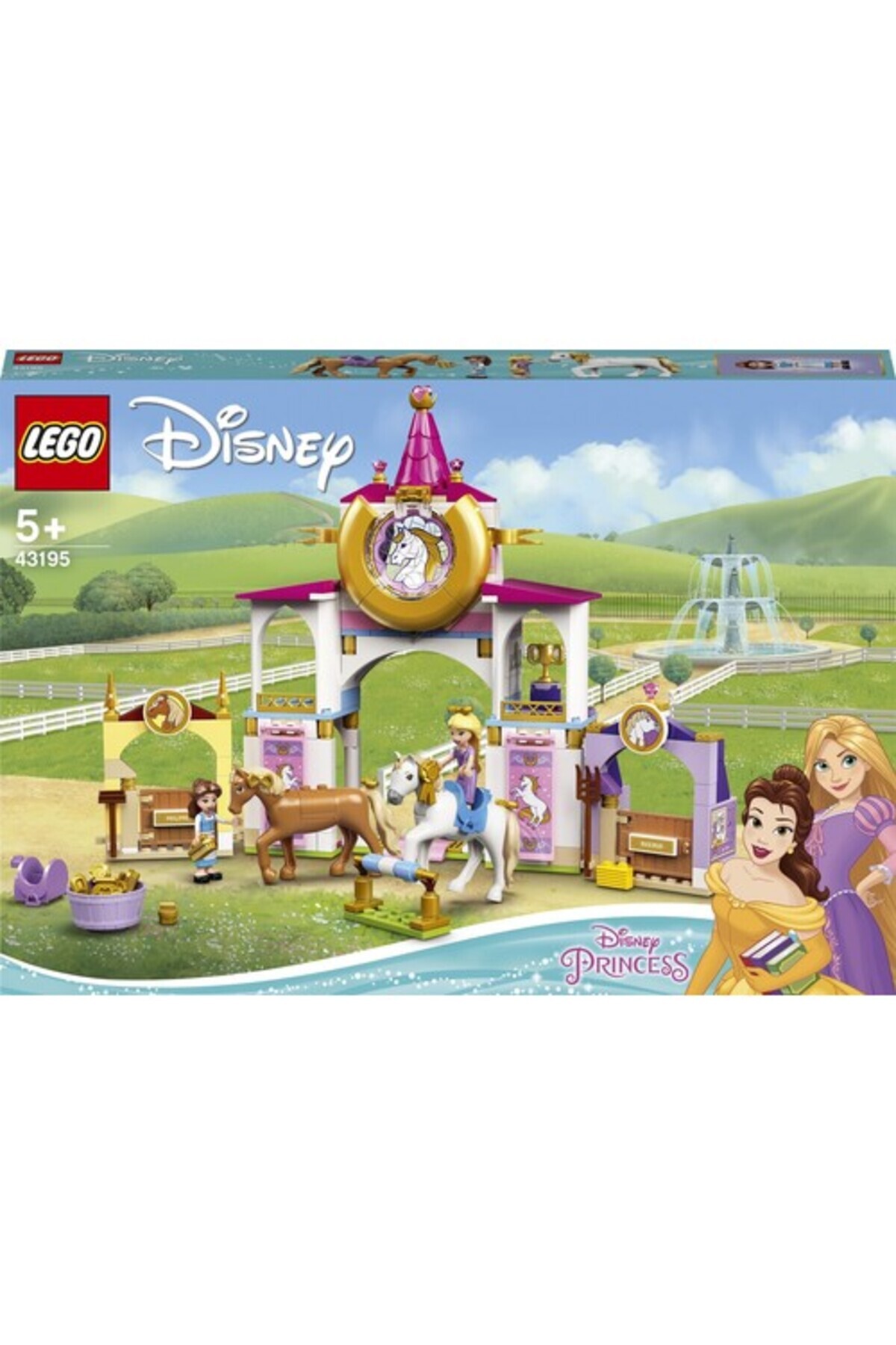 مجموعه ساختنی اصطبل سلطنتی بل و راپونزل دیزنی پرنسس™ ۴۳۱۹۵ (۲۳۹ قطعه)