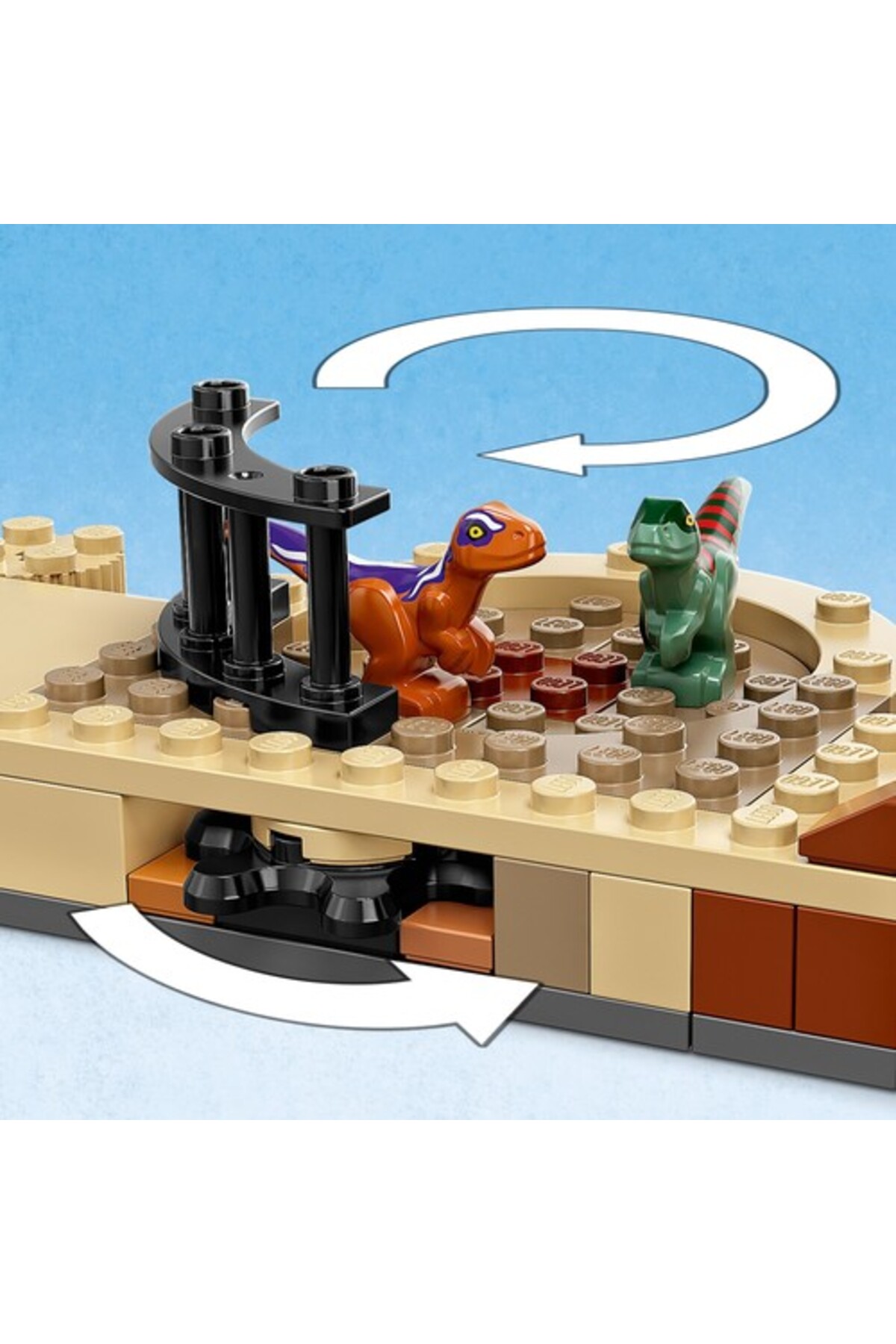 دنیای ژوراسیک ۷۶۹۴۵ دایناسور آتروسی‌راپتور: تعقیب با دوچرخه