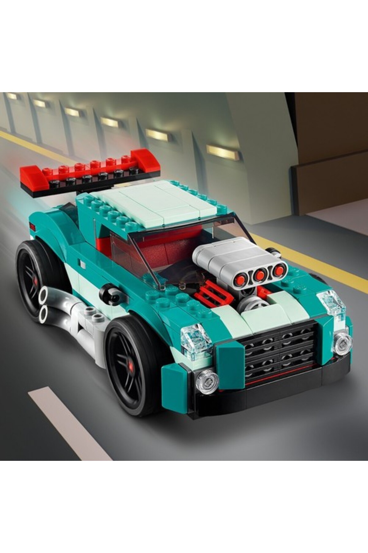 ® کریِیتور ۳ در ۱ مسابقه دهنده خیابانی ۳۱۱۲۷ – مجموعه ساختنی برای سنین ۷ سال و بالاتر (۲۵۸ قطعه)