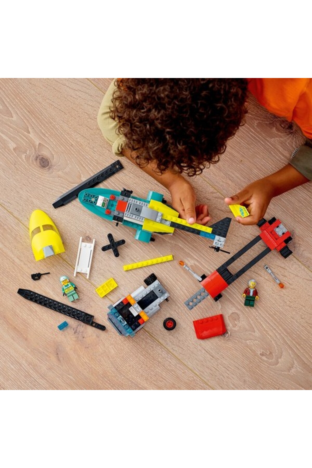 هلیکوپتر نجات مدل سیتی ۶۰۳۴۳ - مناسب برای سنین ۵ سال به بالا (۲۱۵ قطعه)