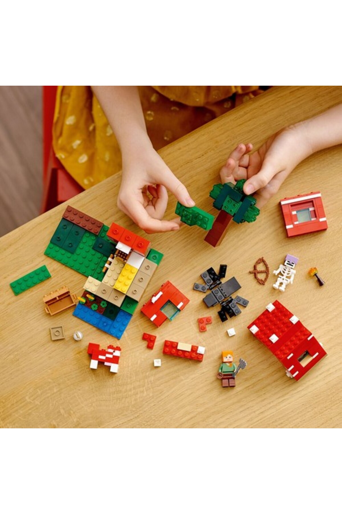 LEGO ® Minecraft® Mantar Evi 21179 Yapım Seti (272 Parça) fotoğrafı 6 (önizleme)