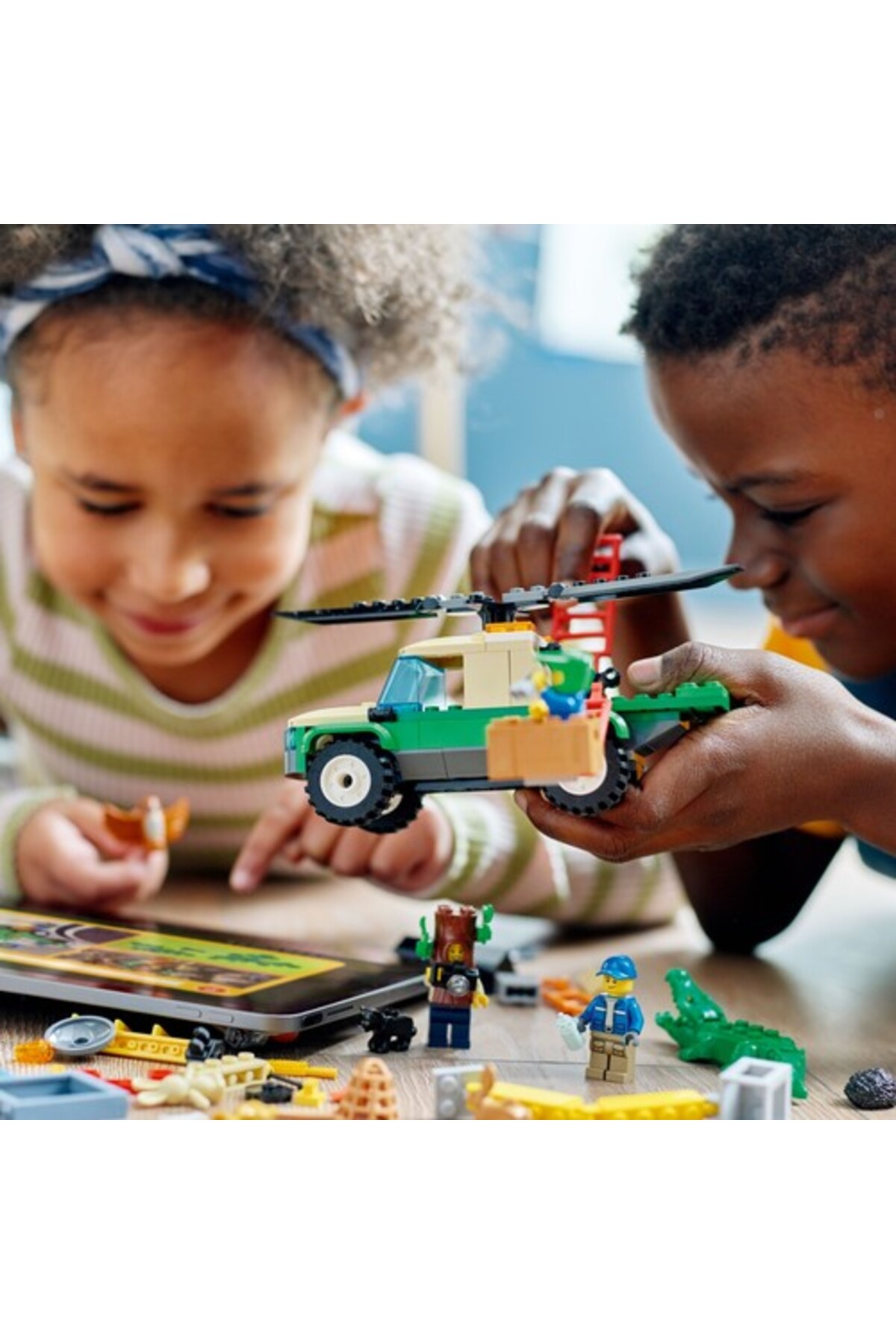 ® مأموریتهای نجات حیاتوحش شهری ۶۰۳۵۳ – مجموعه ساخت اسباببازی خلاقانه (۲۴۶ قطعه)